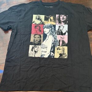 Taylor Swift Eras Tour Black T Shirt